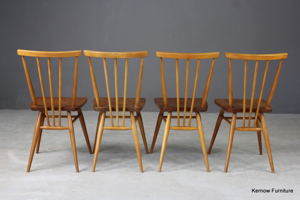 4 Ercol All Purpose Dining Chairs - Kernow Furniture