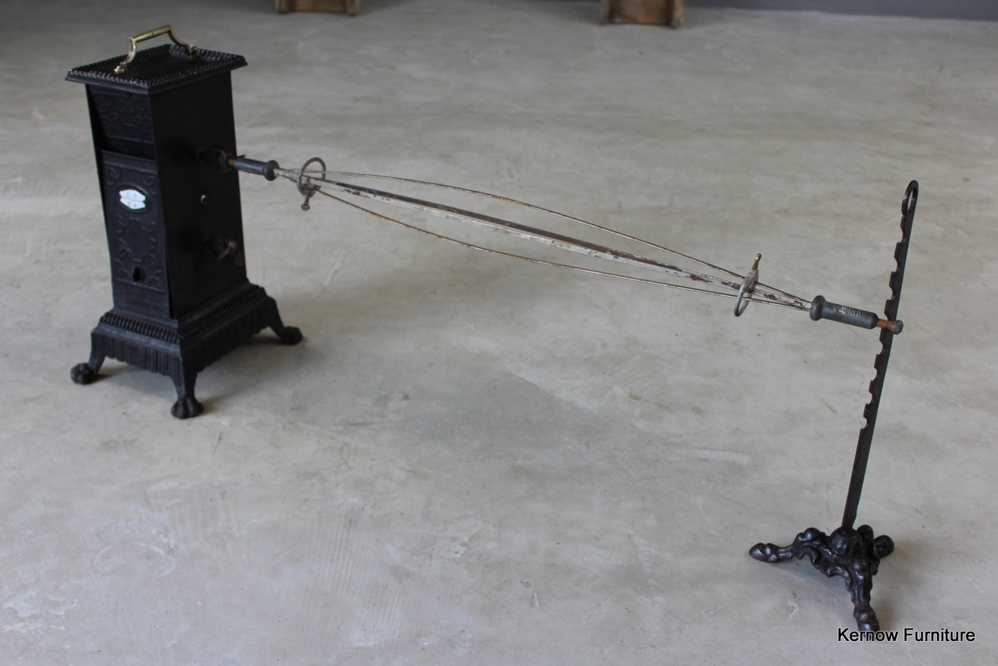 Cast Iron French Clockwork Rotisserie - Kernow Furniture