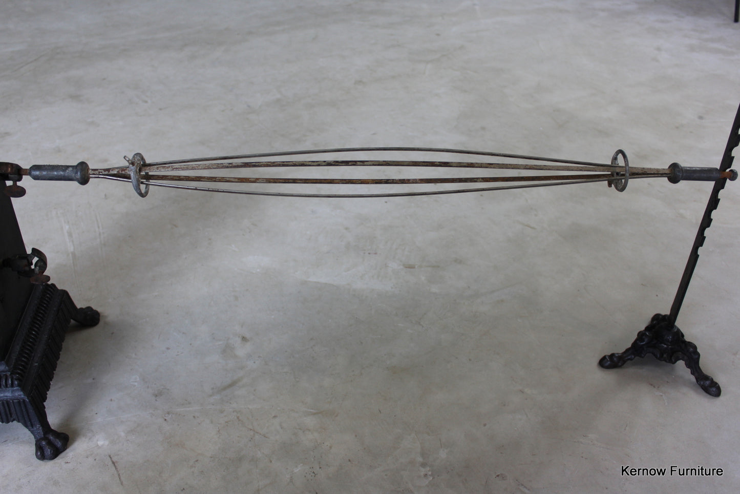 Cast Iron French Clockwork Rotisserie - Kernow Furniture