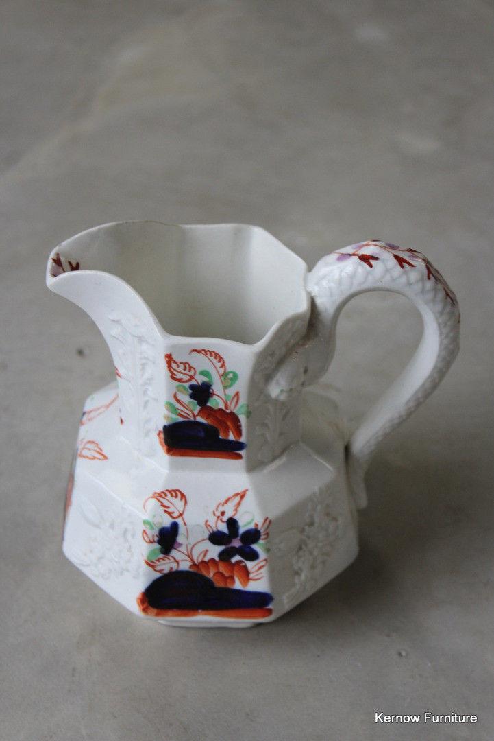 Antique Imari Jug - Kernow Furniture