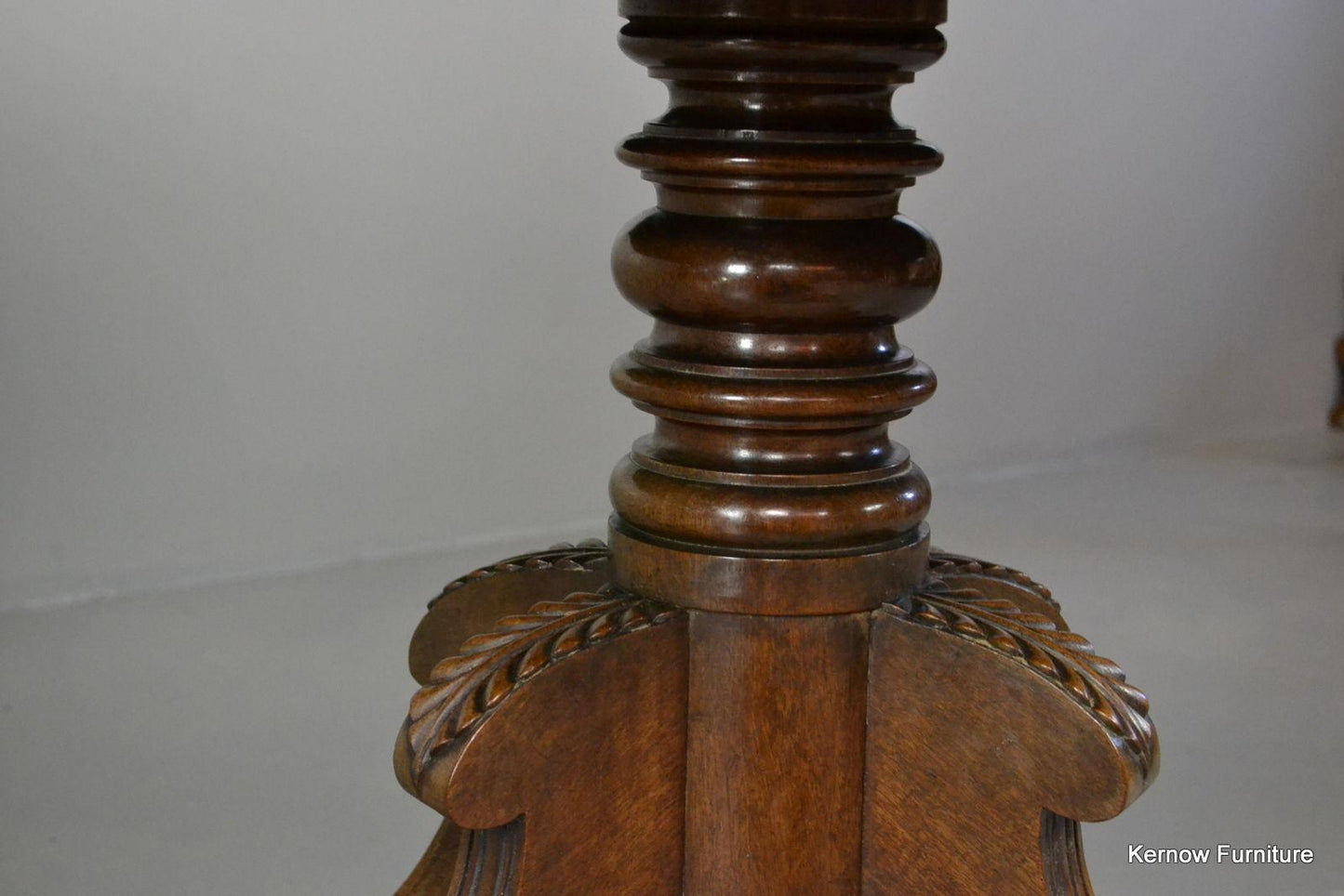 Antique Mahogany Drop Leaf Centre Table - Kernow Furniture