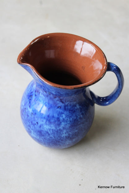 Blue Glazed Jug - Kernow Furniture