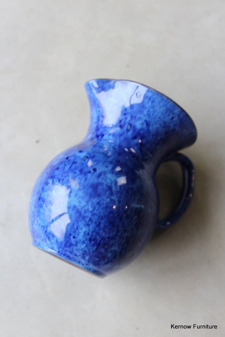 Blue Glazed Jug - Kernow Furniture