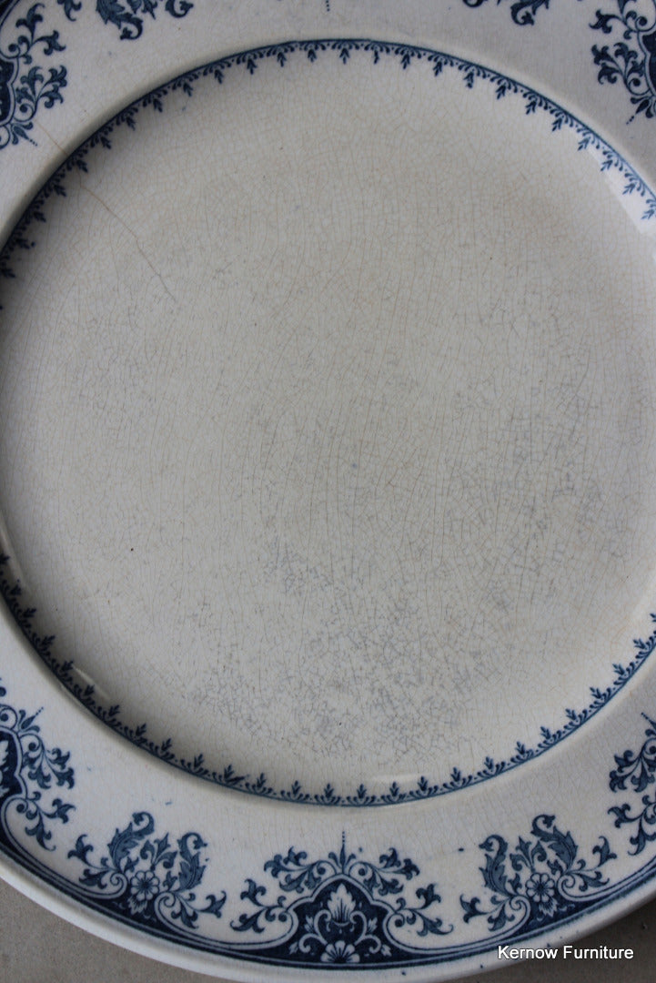 Minton Blue & White Salad Plate - Kernow Furniture