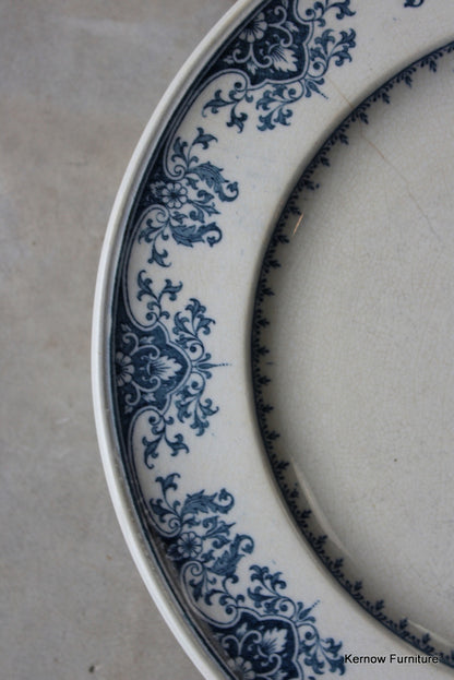 Minton Blue & White Salad Plate - Kernow Furniture