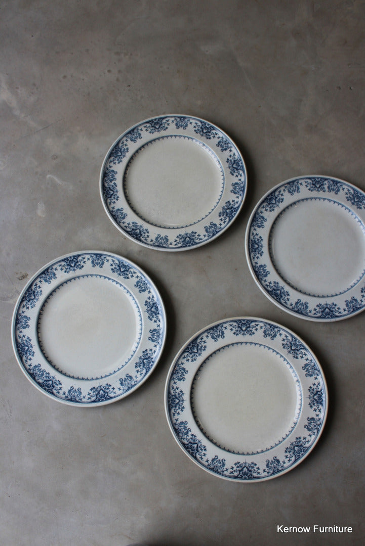 Minton Blue & White Salad Plate - Kernow Furniture