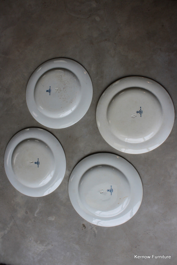 Minton Blue & White Salad Plate - Kernow Furniture