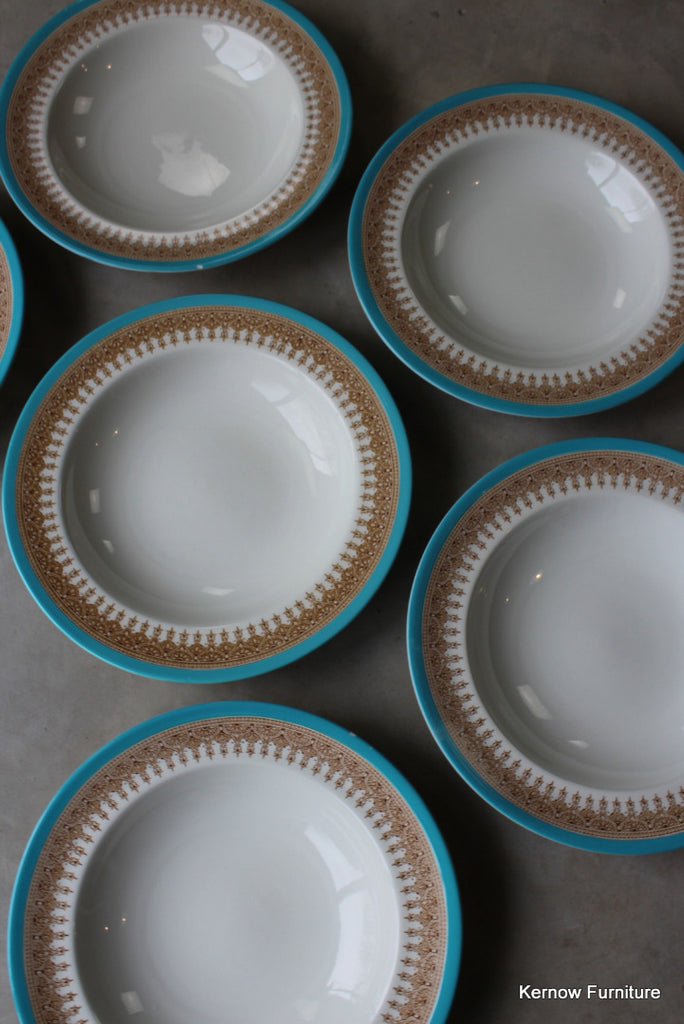Royal Worcester Vitreous Soup Plate x 6 - Kernow Furniture