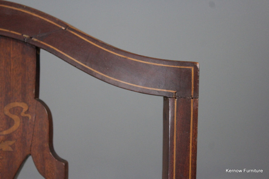 Set 4 Antique Parlour Chairs - Kernow Furniture