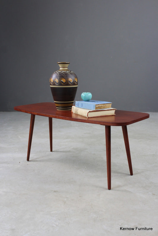 Retro Teak Coffee Table - Kernow Furniture