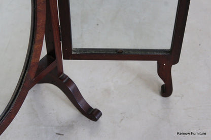 Antique Mahogany Dressing Table Mirror - Kernow Furniture