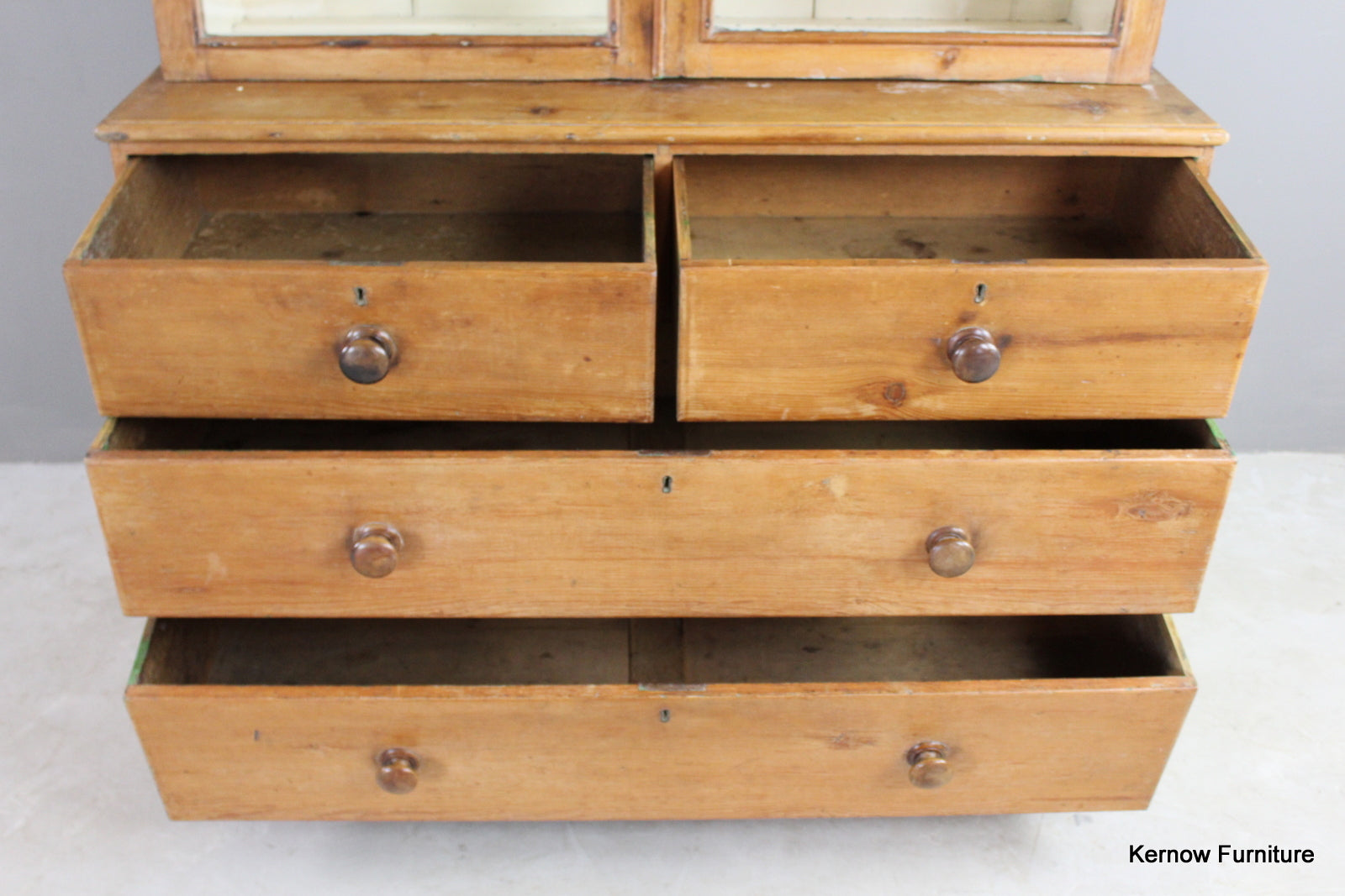 Antique Pine Kitchen Dresser - Kernow Furniture