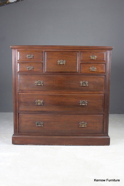 Large Antique Chest of Drawers - Kernow Furniture