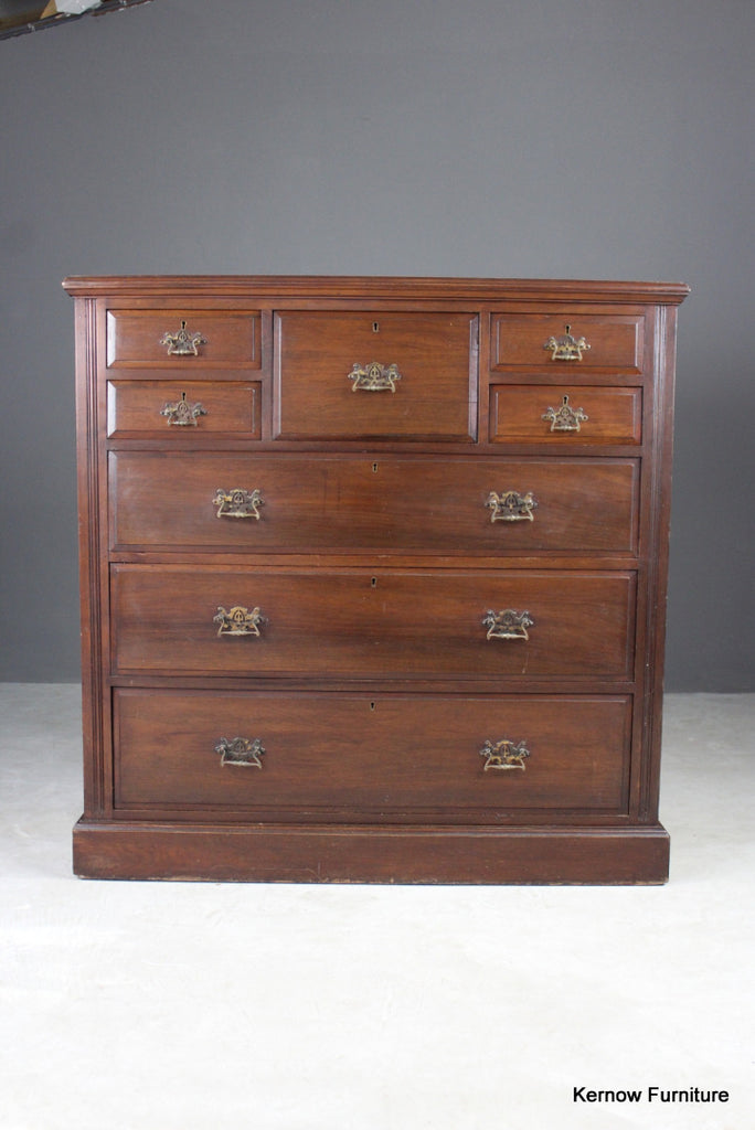 Large Antique Chest of Drawers - Kernow Furniture