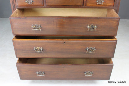 Large Antique Chest of Drawers - Kernow Furniture