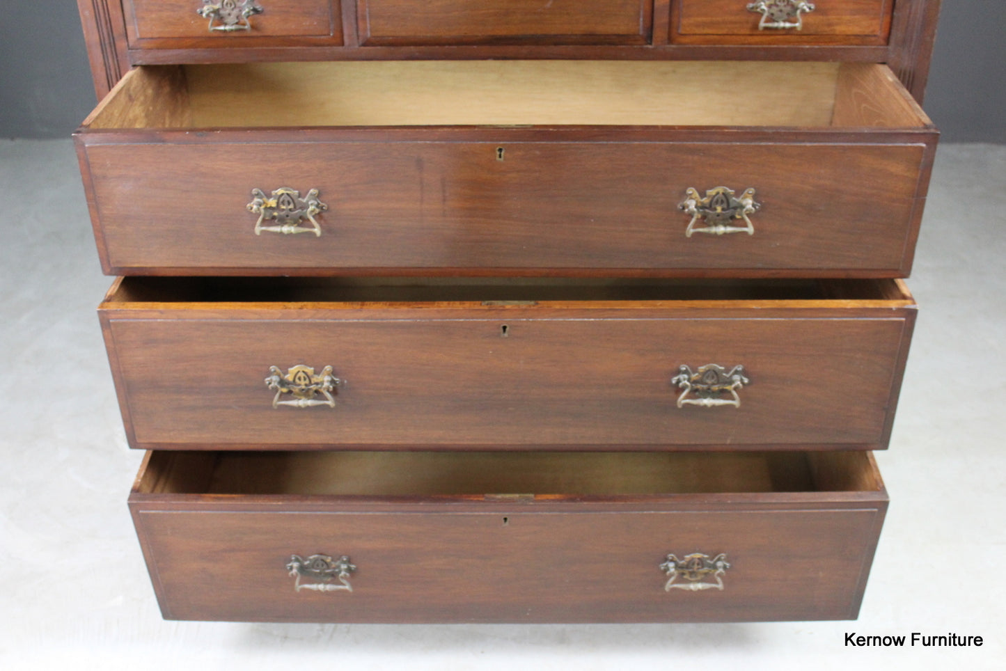 Large Antique Chest of Drawers - Kernow Furniture