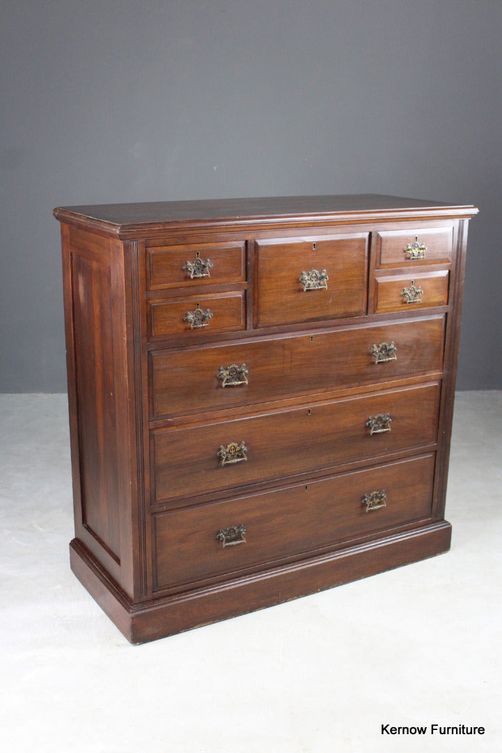 Large Antique Chest of Drawers - Kernow Furniture