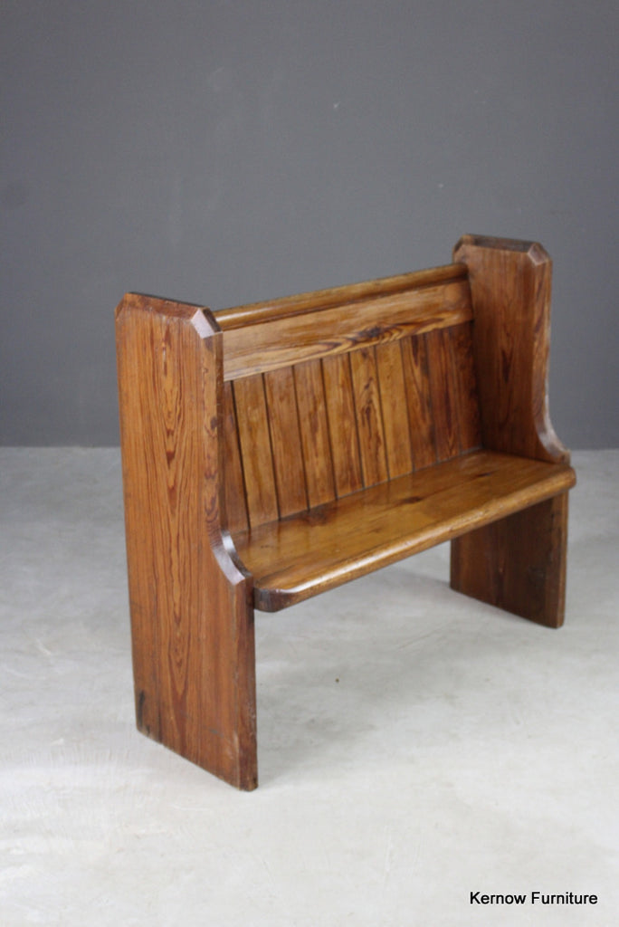 Small Pine Bench - Kernow Furniture