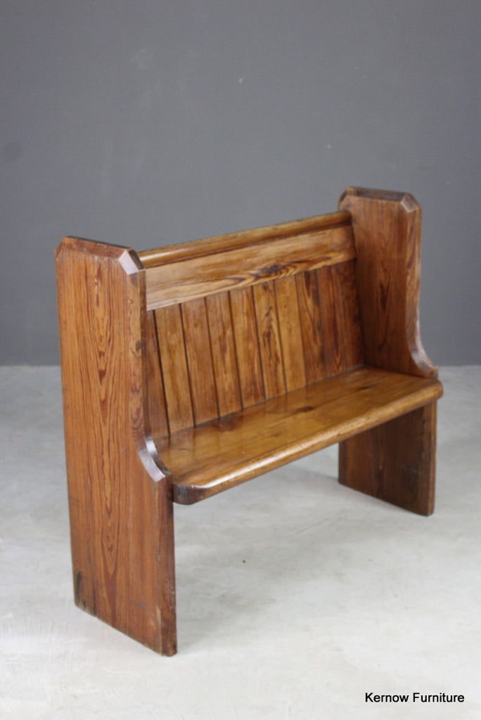 Small Pine Bench - Kernow Furniture