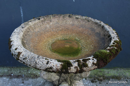 Weathered Bird Bath - Kernow Furniture