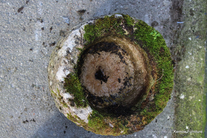 Pair Reconstituted Stone Planters - Kernow Furniture