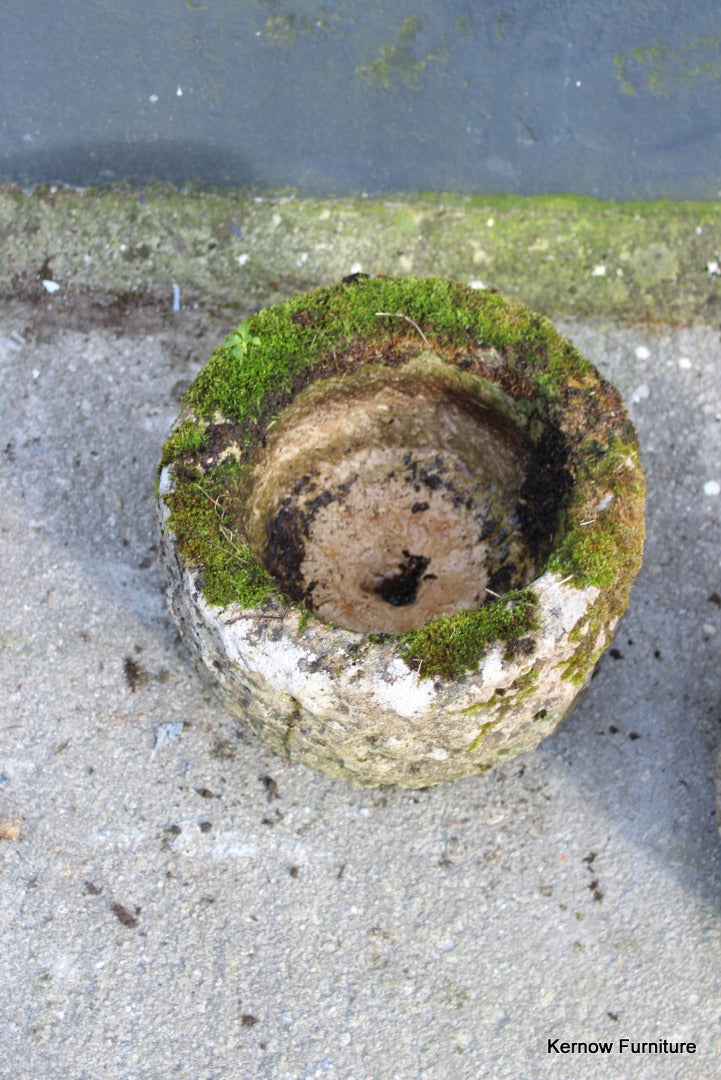 Pair Reconstituted Stone Planters - Kernow Furniture