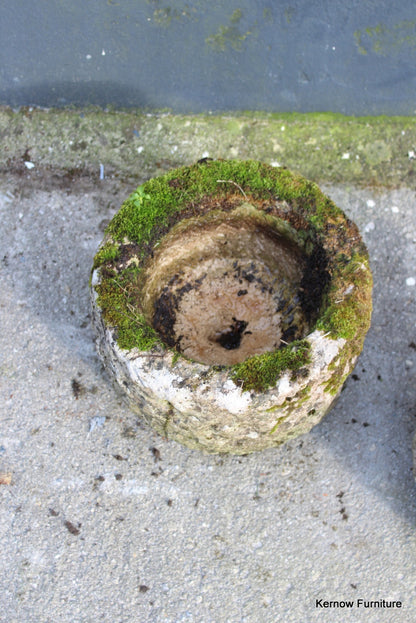 Pair Reconstituted Stone Planters - Kernow Furniture