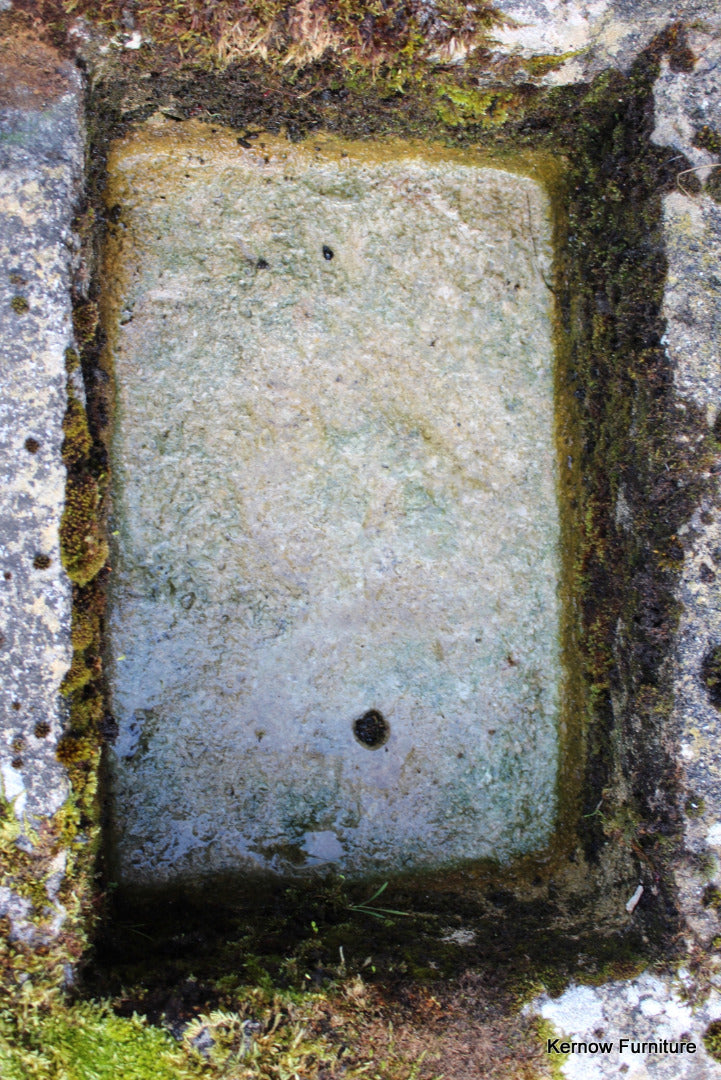 Reclaimed Weathered Stone Trough - Kernow Furniture