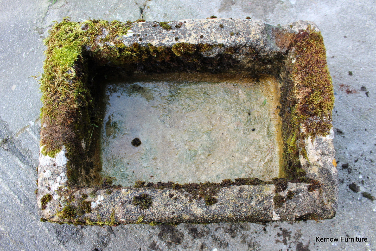 Reclaimed Weathered Stone Trough - Kernow Furniture