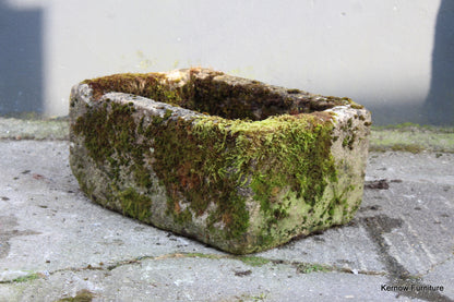 Reclaimed Weathered Stone Trough - Kernow Furniture