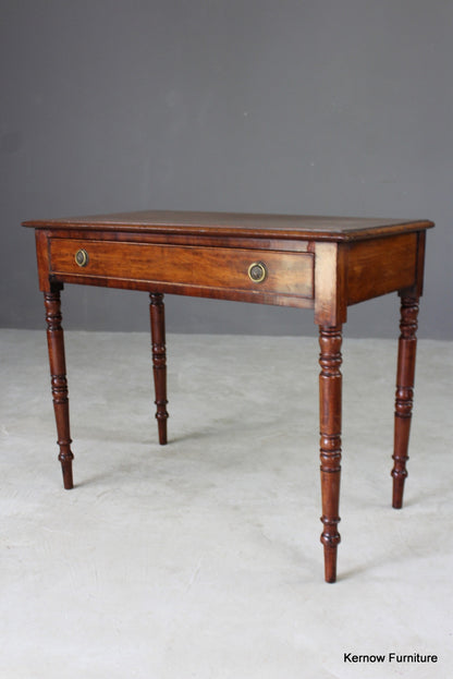 Antique Mahogany Side Table - Kernow Furniture