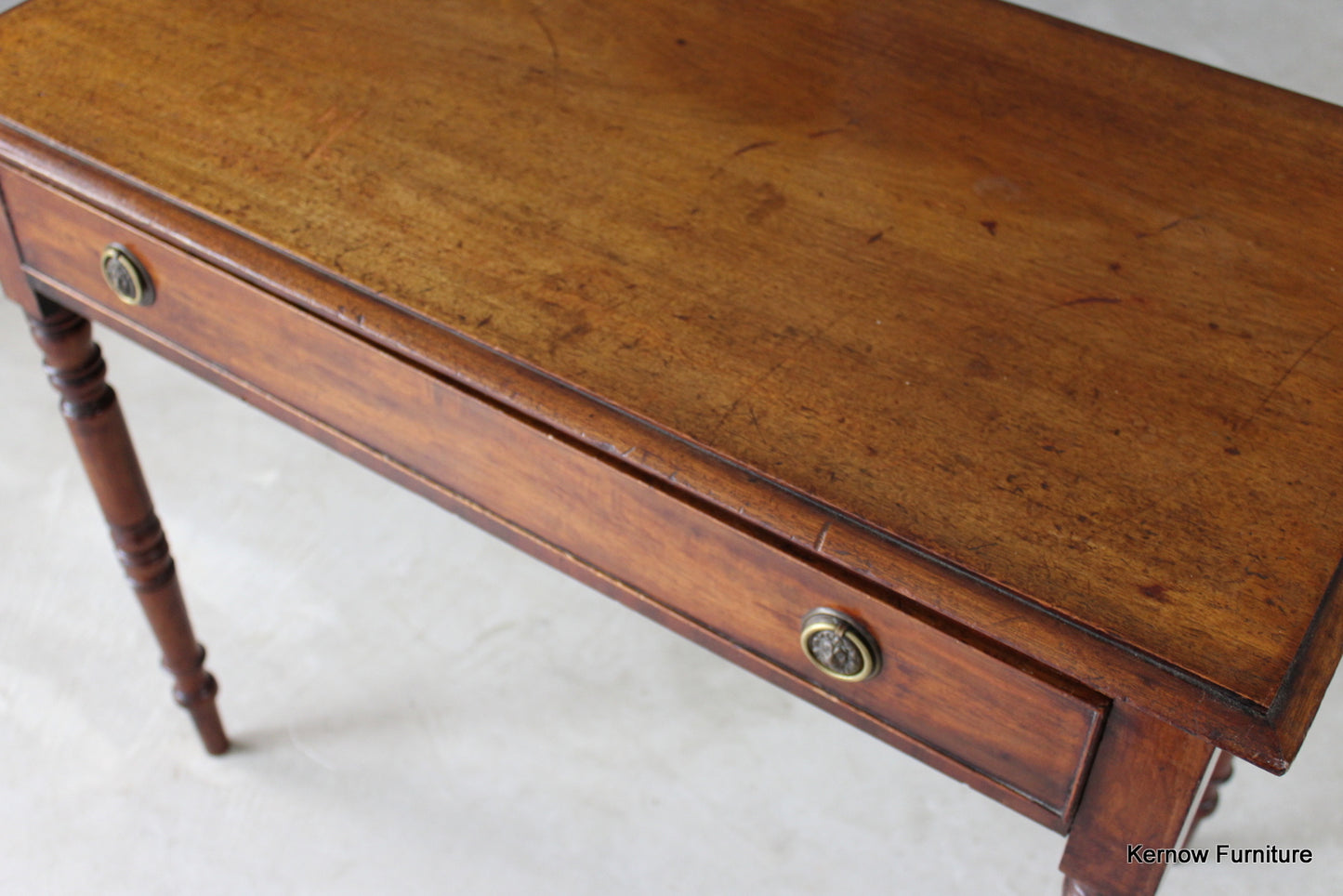 Antique Mahogany Side Table - Kernow Furniture