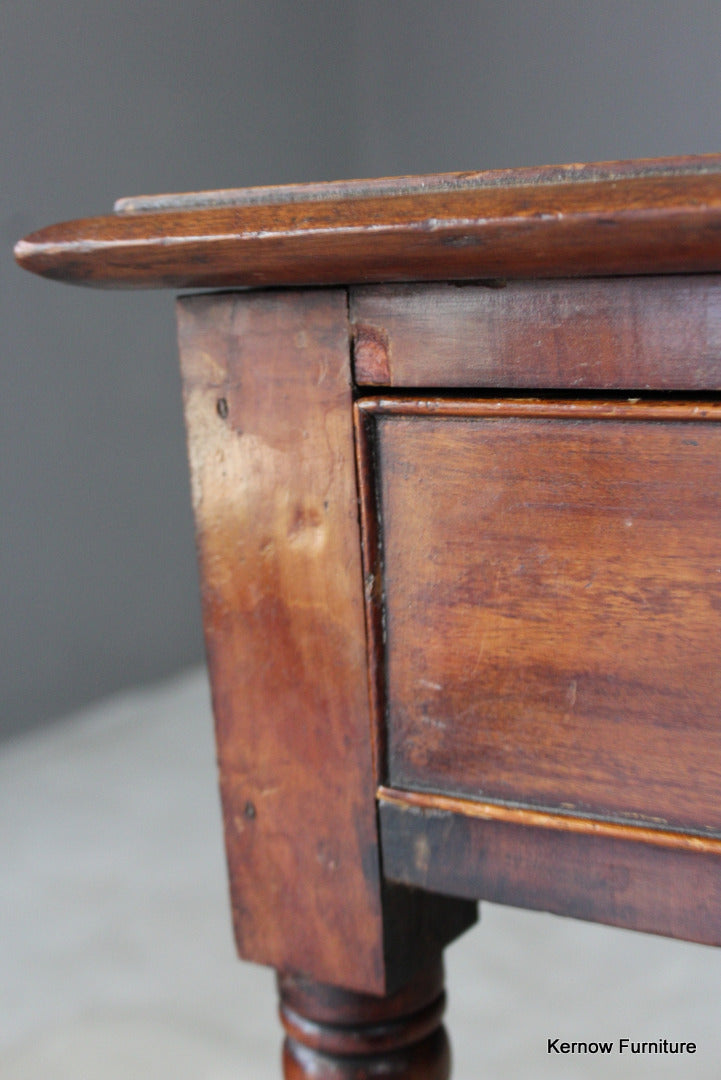 Antique Mahogany Side Table - Kernow Furniture