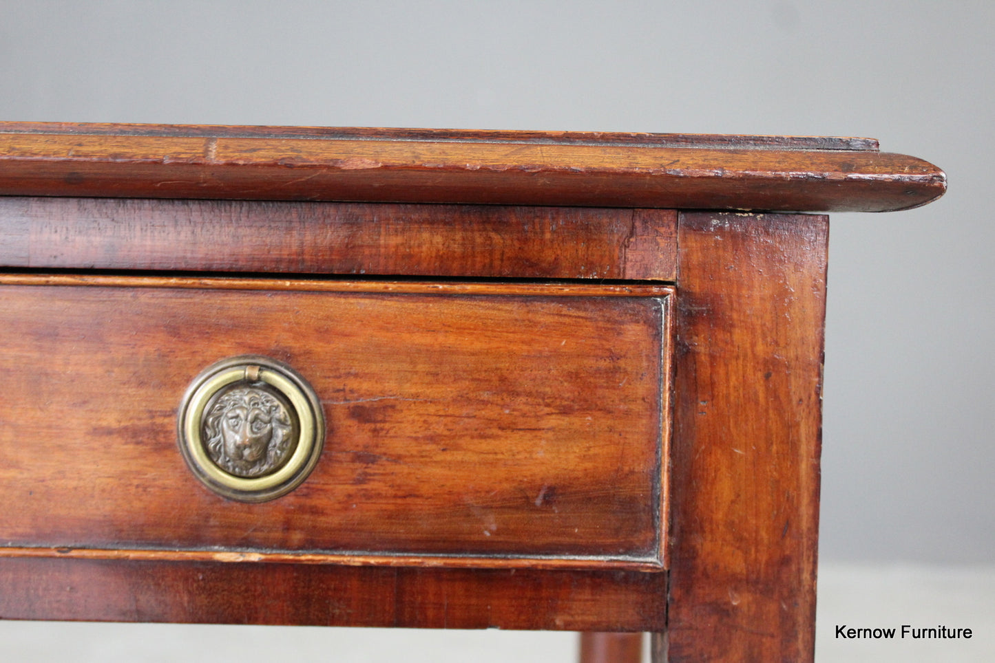 Antique Mahogany Side Table - Kernow Furniture