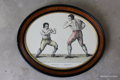 Johnson & Perrins Boxing Print - Kernow Furniture