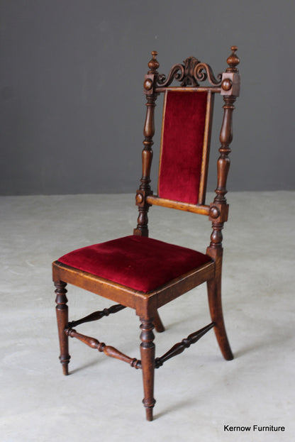 Antique Victorian Childs Chair - Kernow Furniture