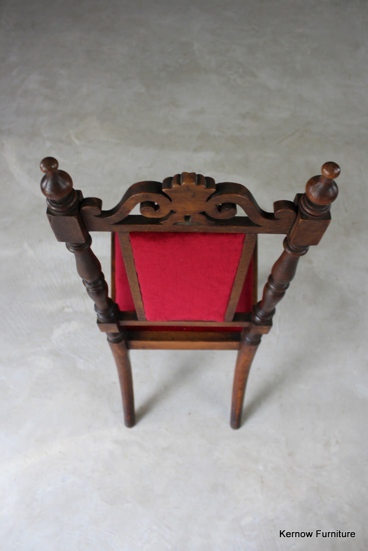 Antique Victorian Childs Chair - Kernow Furniture