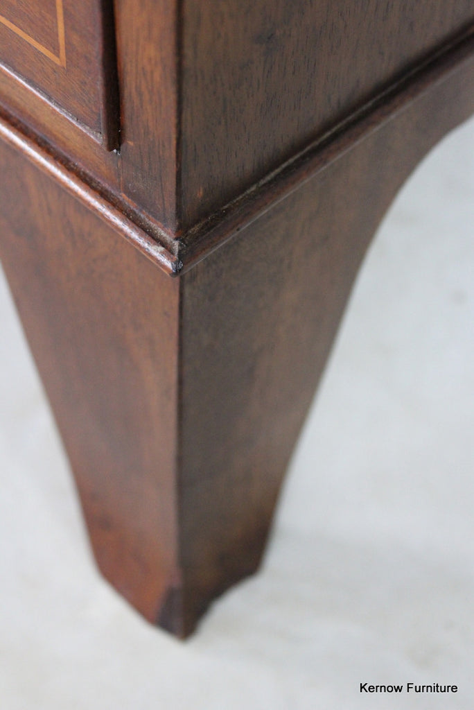 Antique Style Mahogany Tall Boy - Kernow Furniture