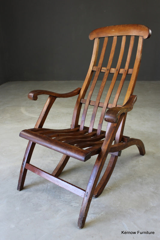 Vintage Steamer Style Garden Chair - Kernow Furniture