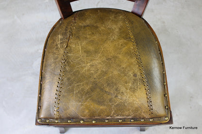 Leather Office Chair - Kernow Furniture