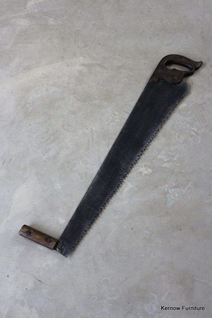 Large Vintage Tree Saw - Kernow Furniture