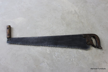 Large Vintage Tree Saw - Kernow Furniture