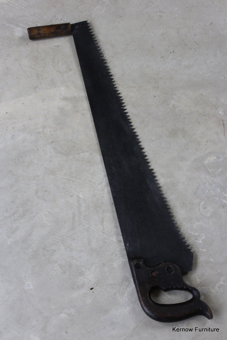 Large Vintage Tree Saw - Kernow Furniture