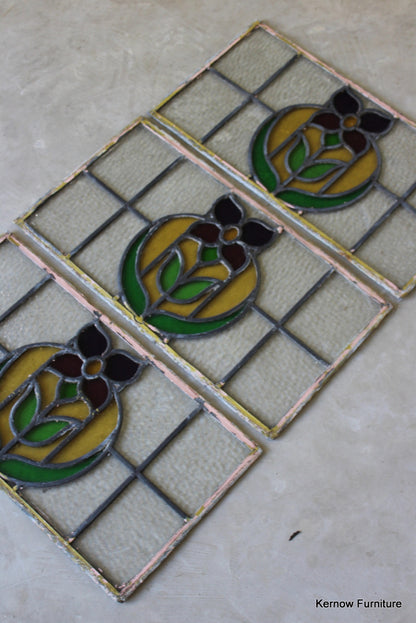 Single Stained Glass Panel - Kernow Furniture