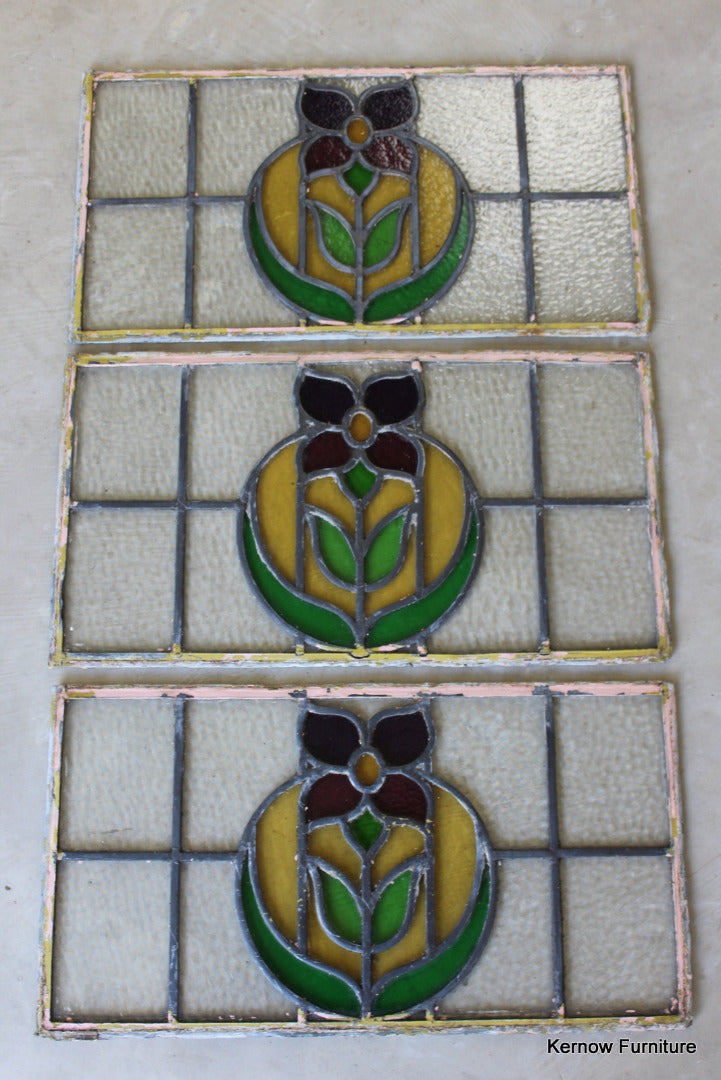 Single Stained Glass Panel - Kernow Furniture