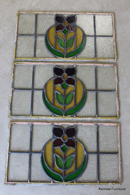 Single Stained Glass Panel - Kernow Furniture