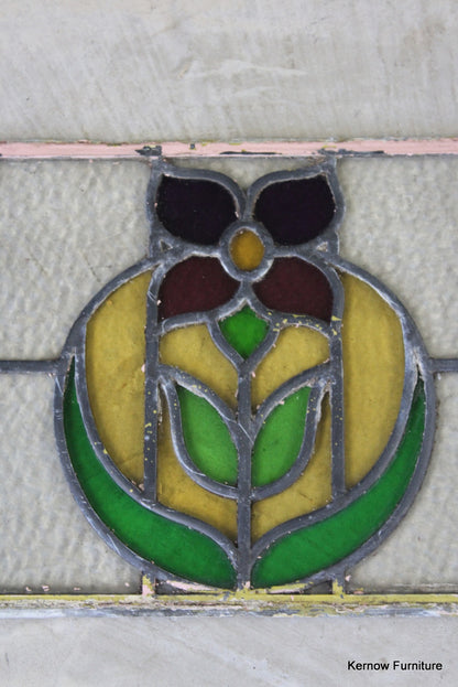 Single Stained Glass Panel - Kernow Furniture