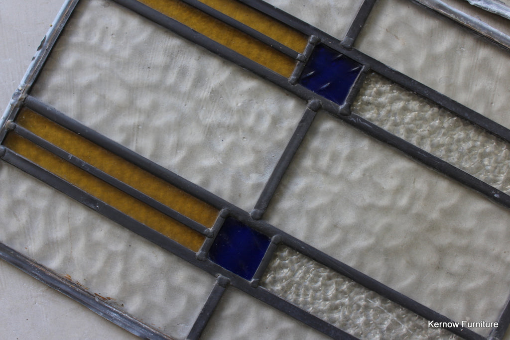 Pair Stained Glass Panels - Kernow Furniture