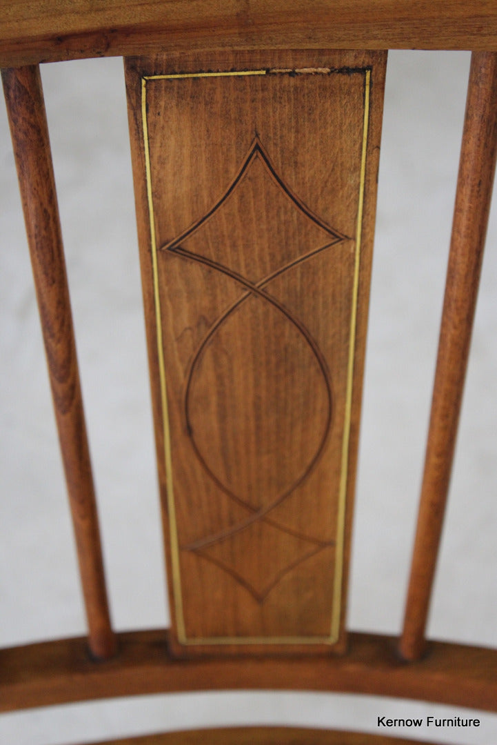 Inlaid Occasional Chair - Kernow Furniture