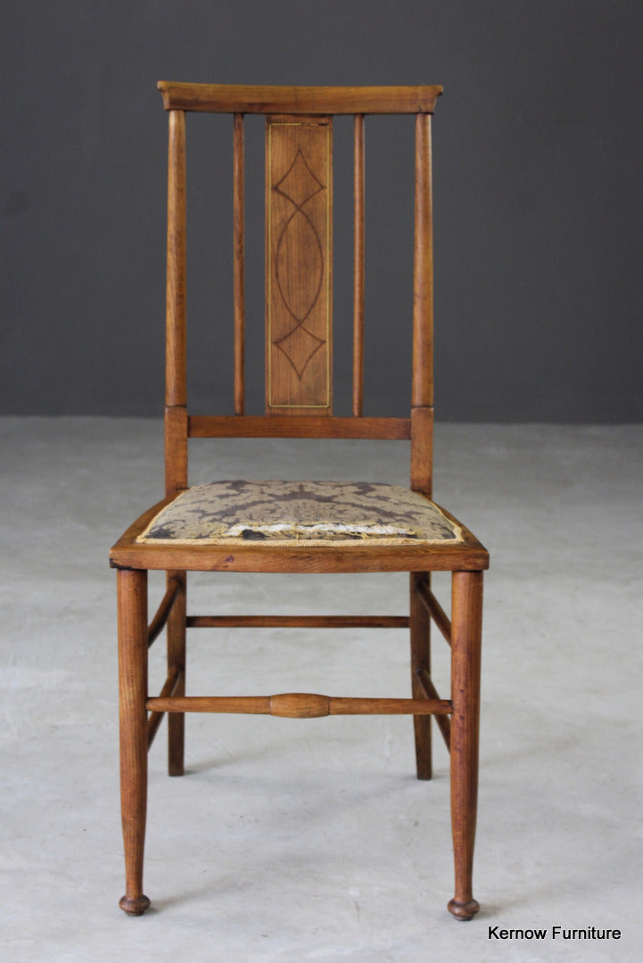 Inlaid Occasional Chair - Kernow Furniture